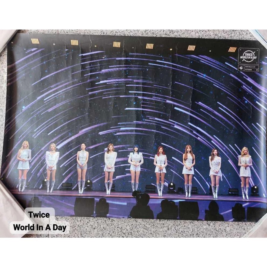 Twice World In A Day Poster Official - Official Poster Twice