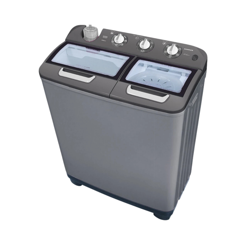 Sanken TW-1127GSL Mesin Cuci 2 Tabung 10 Kg Deluxe ABS Double Body Super Spin Dry X-Tor