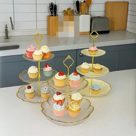 Tempat Kue 3 tingkat 2 tingkat cantik BED