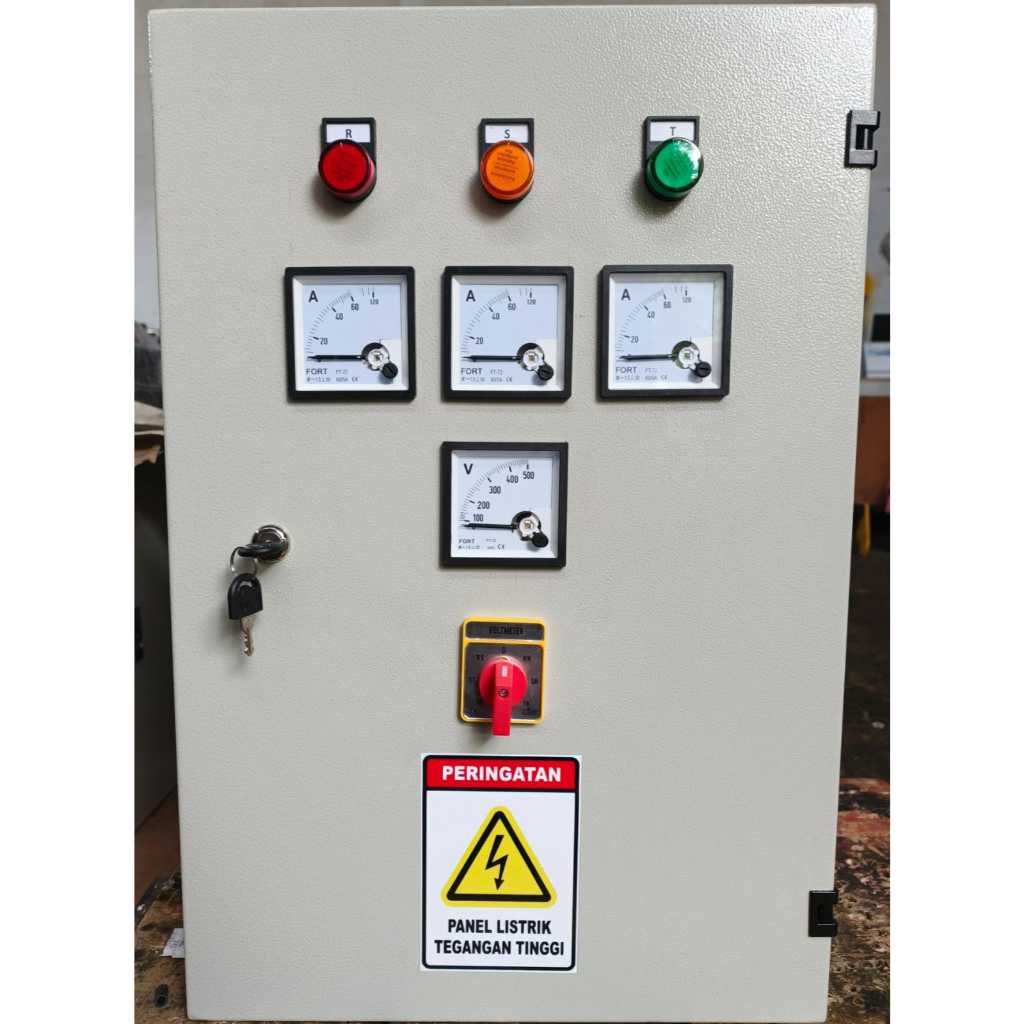 Panel Listrik 3Phase Custom Hanya MCCB 3P 60A Schneider Tanpa MCB Komplit