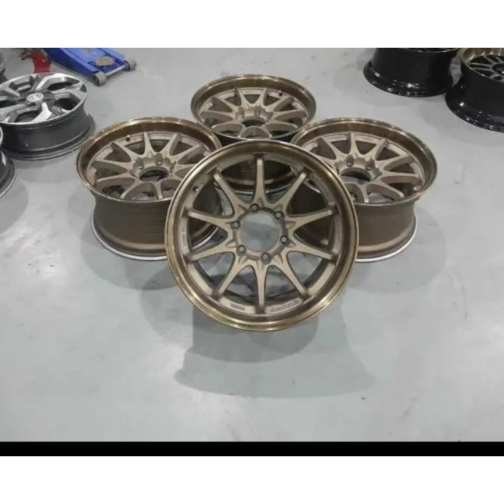 Velg Ce28 Ring 18x9 Pcd 6x139 Et 0 Bronze cocok pajero,fortuner