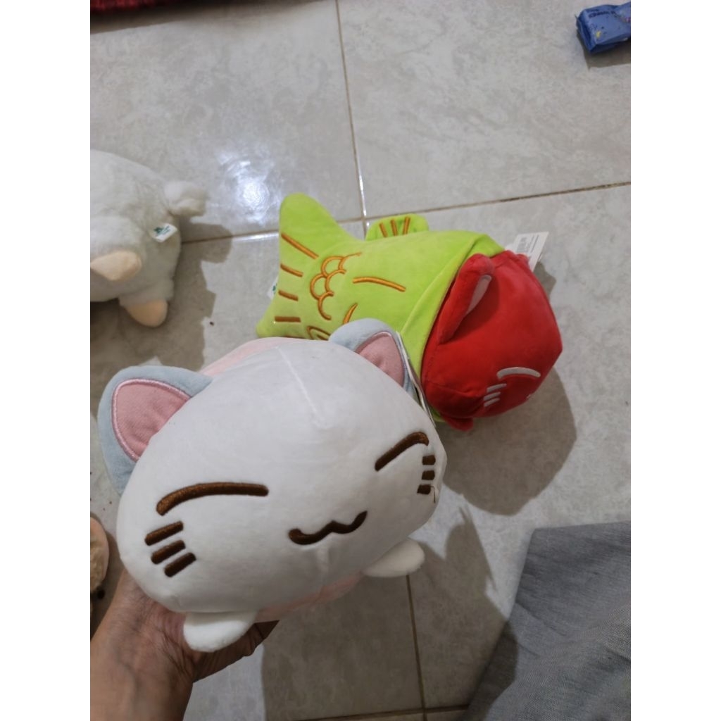 boneka kucing/boneka anomali/boneka kucing ikan/boneka ikan/boneka fanclaw