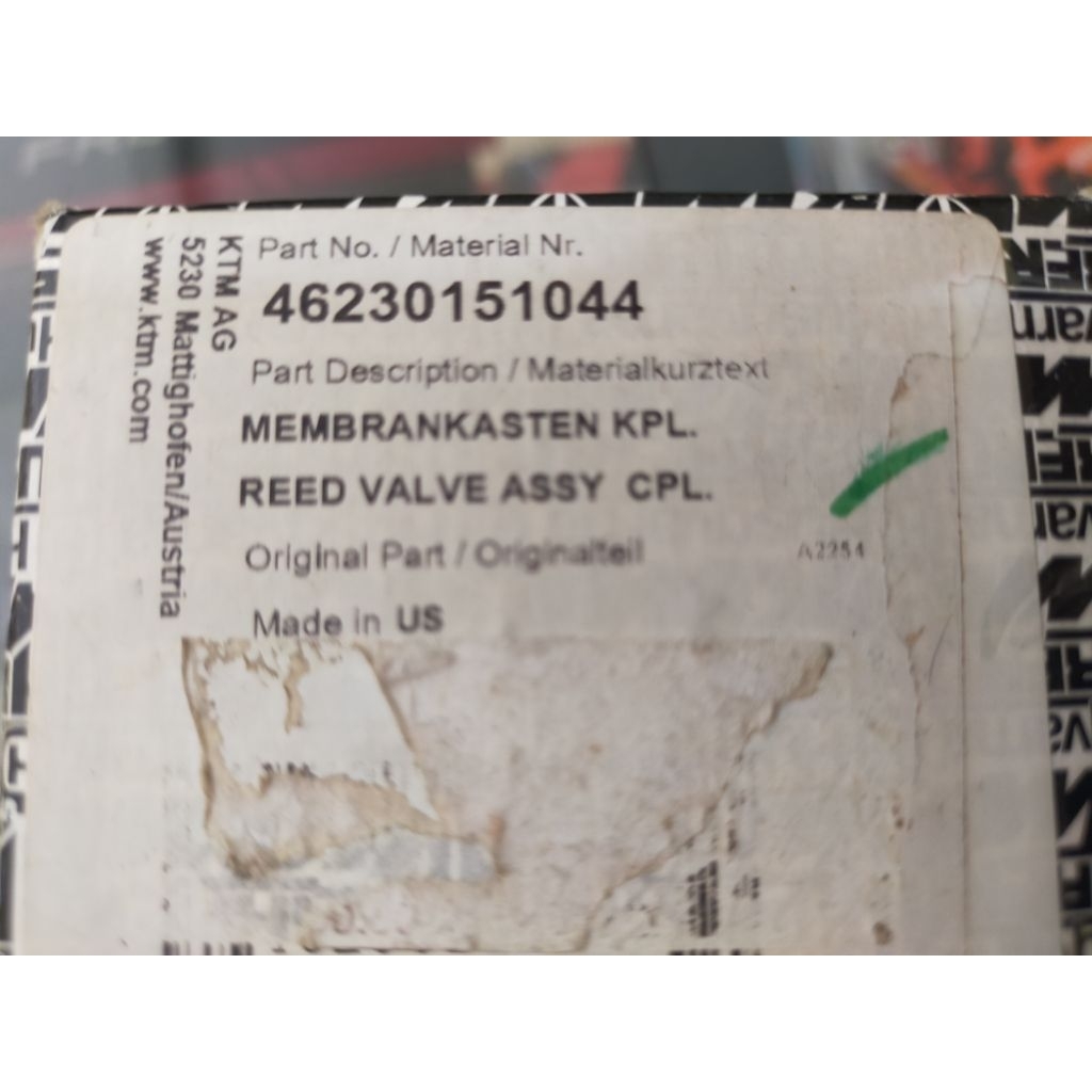 Reed Valve Assy KTM 50/65