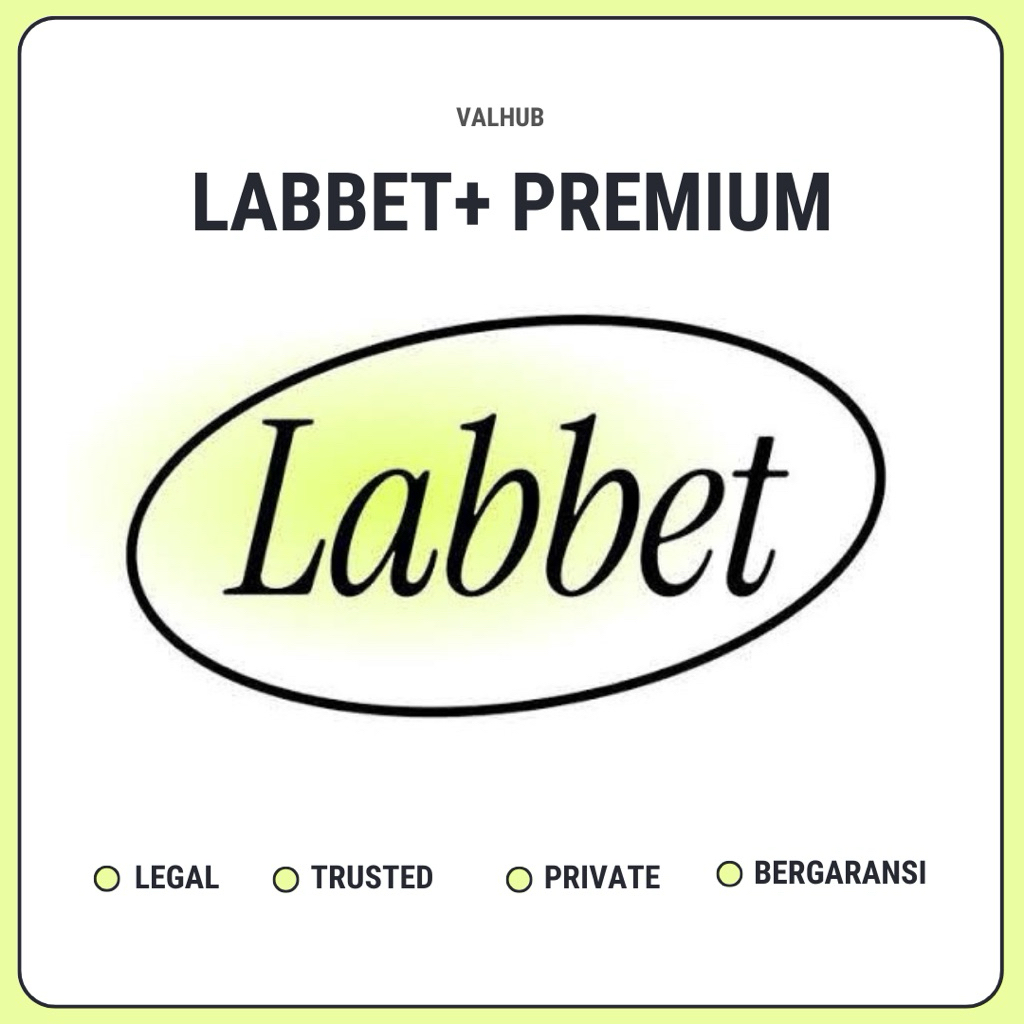 LABBET Premium App - Labbet+ IOS Legal Aman Bergaransi Pro Fullpack