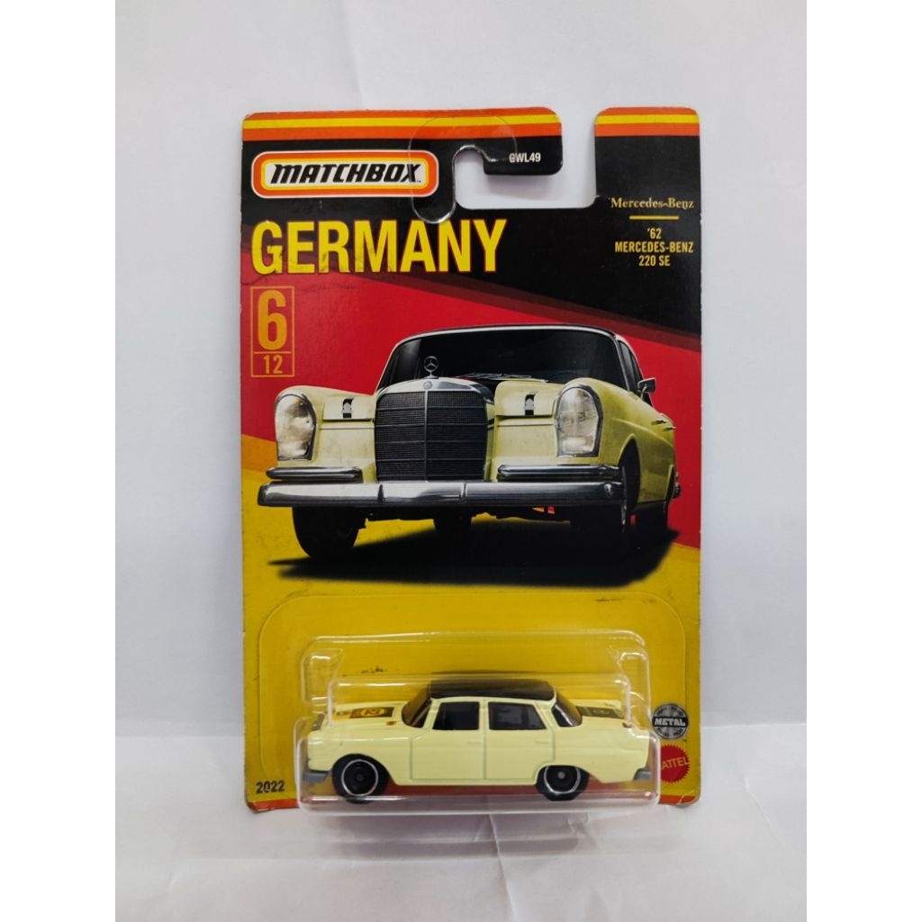 Matchbox 62 Mercedes Benz 220 SE
