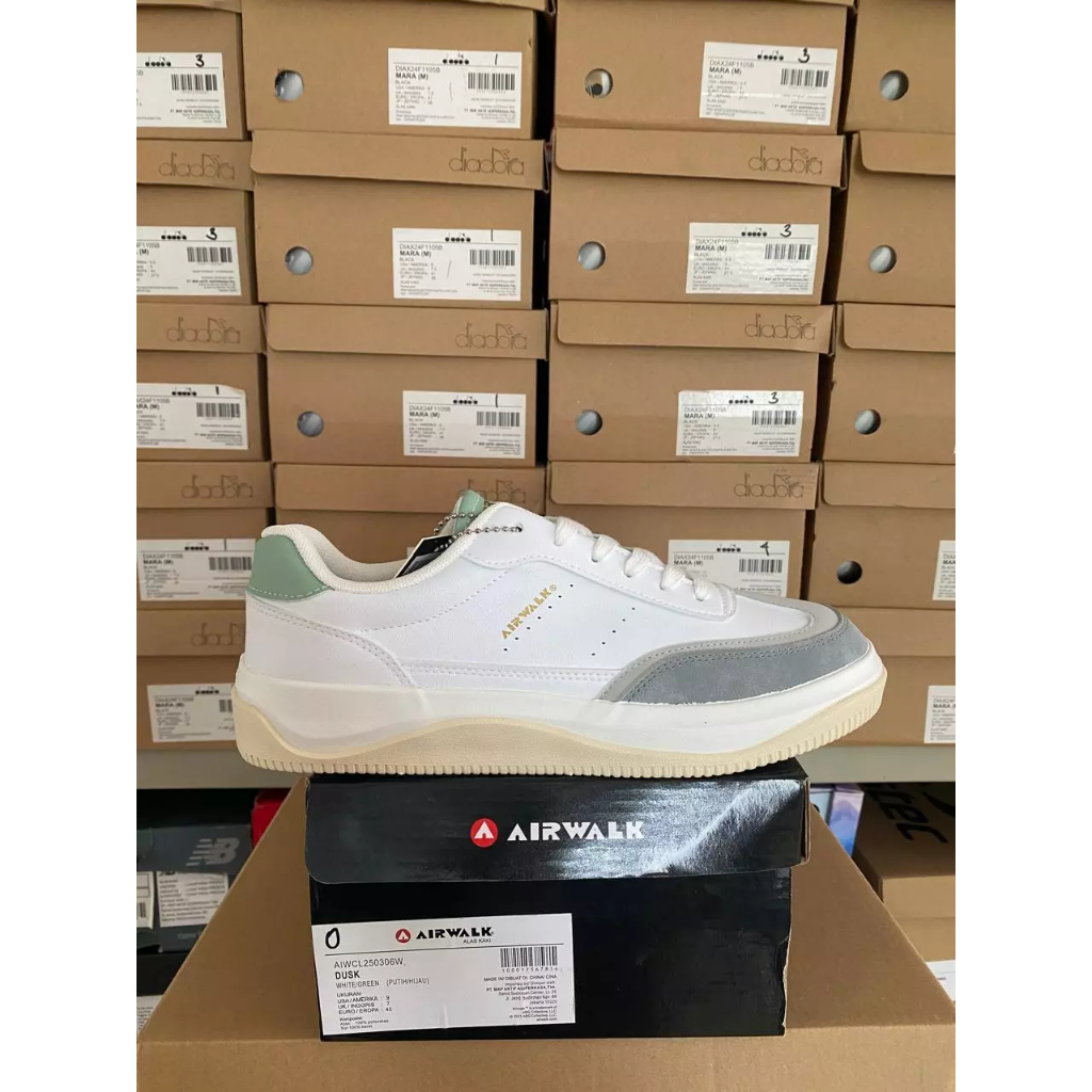 Airwalk Dusk White/Green Women Shoes Airwalk Original