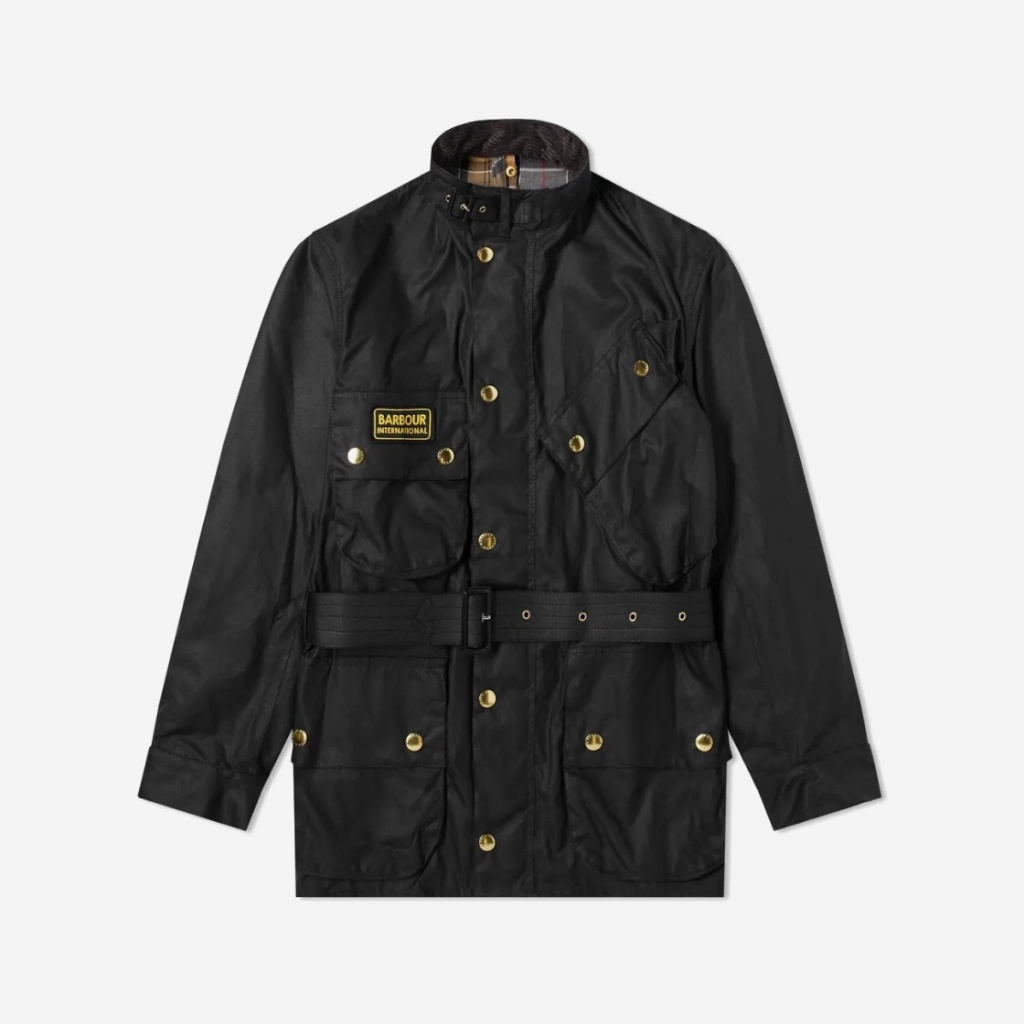 Barbour International OG Wax Jacket "Made in Bulgaria" Original