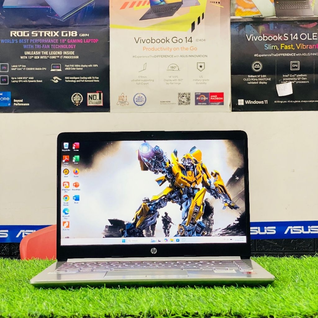 Laptop Second Murah HP 14s-CF2017TU (AMD Athlon Silver 3050U) | RAM 8GB / SSD 256GB NVMe