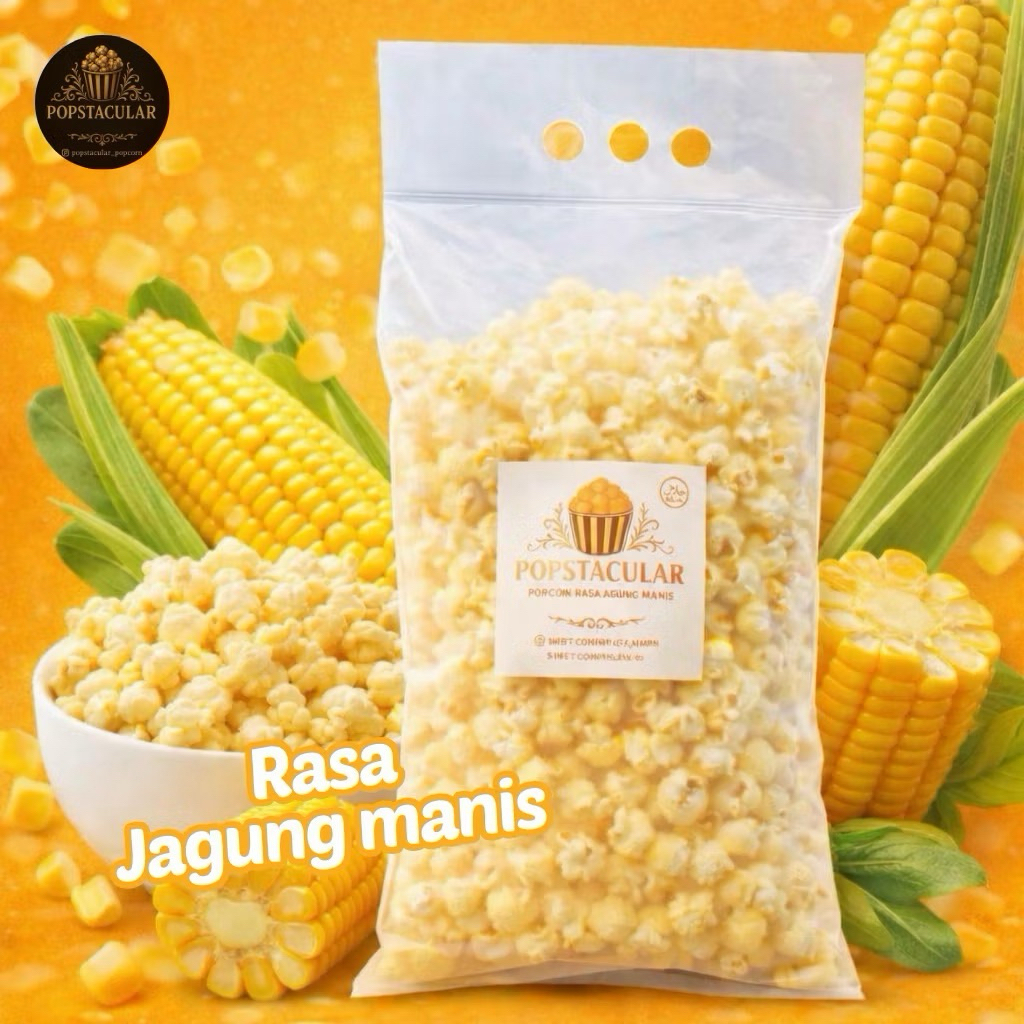 POPCORN VIRAL KEKINIAN - RASA JAGUNG MANIS