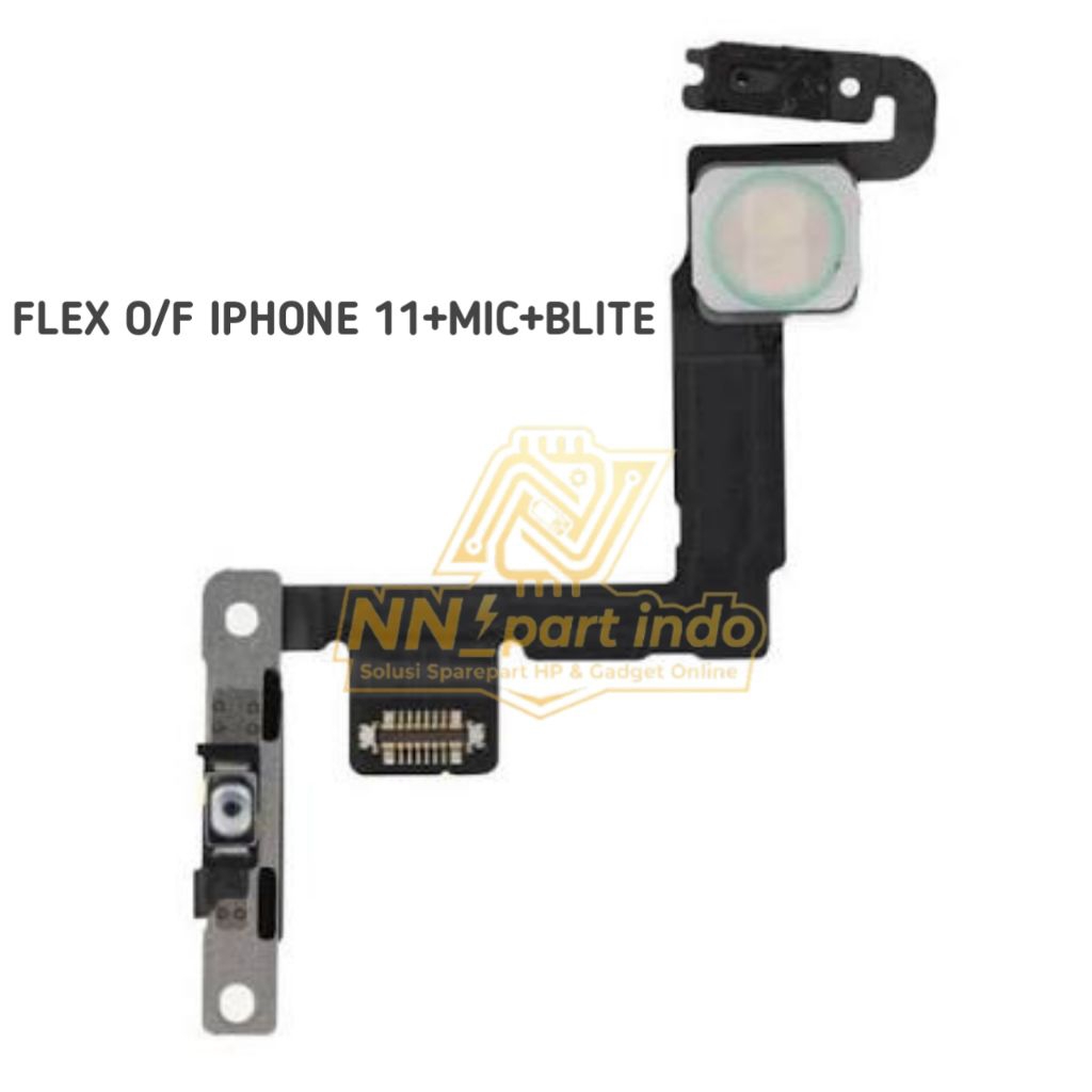 FLEX O/F IPHONE 11+MIC+BLITE