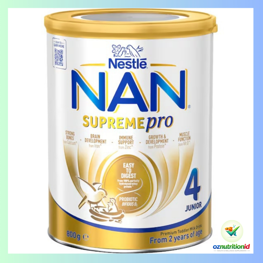 Nestle Nan Supreme Pro 4 Junior Formula Powder 800g Susu Bayi Formula Kualitas Premium Nutrisi Lengk