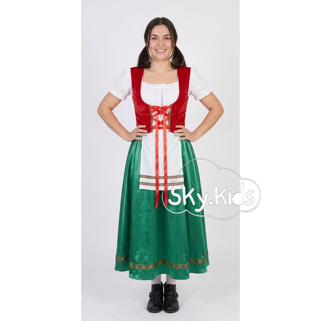 BABYMULYO//KOSTUM ITALY CEWEK//KOSTUM TRADISIONAL ITALY ANAK DEWASA