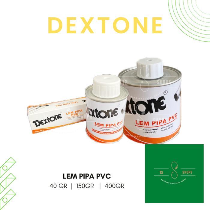DEXTONE Lem Pipa Air PVC Tahan Panas Anti Bocor Super Rekat Kuat Lengket