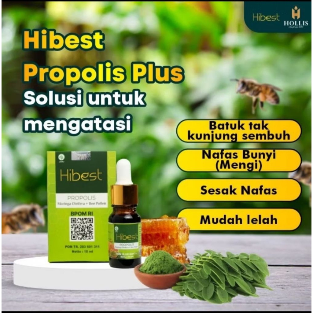 HIBEST PROPOLIS ASLI ORIGINAL OBAT DIABETES KENCING MANIS TERBAIK