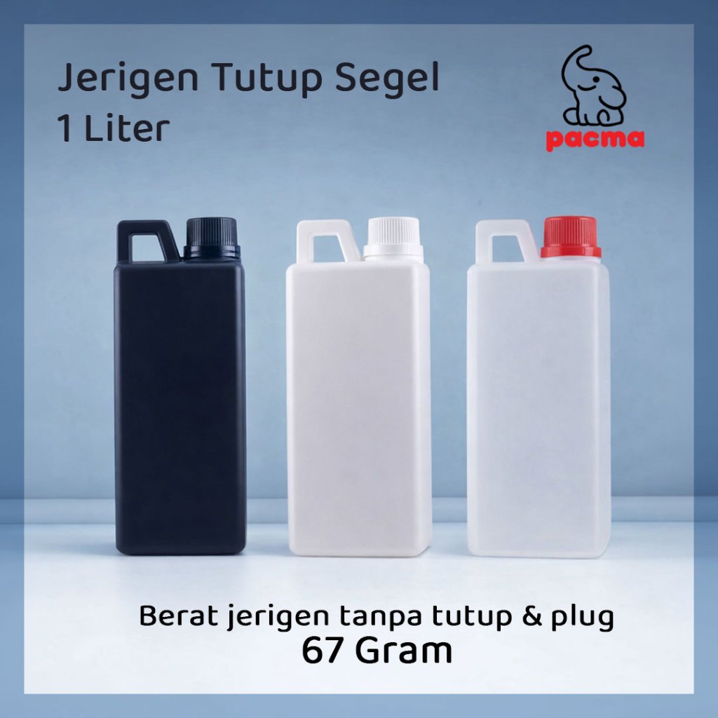 Jerigen 1 Liter tutup segel