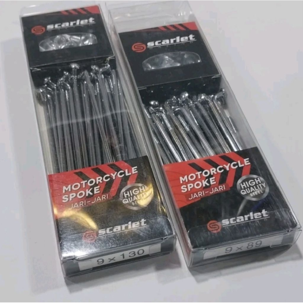 Jari-jari Scarlet Ring Velg 14, 17, 18 Warna Hitam, Croum, Gold Harga Satuan/Satu Pak/Satu Lingkaran