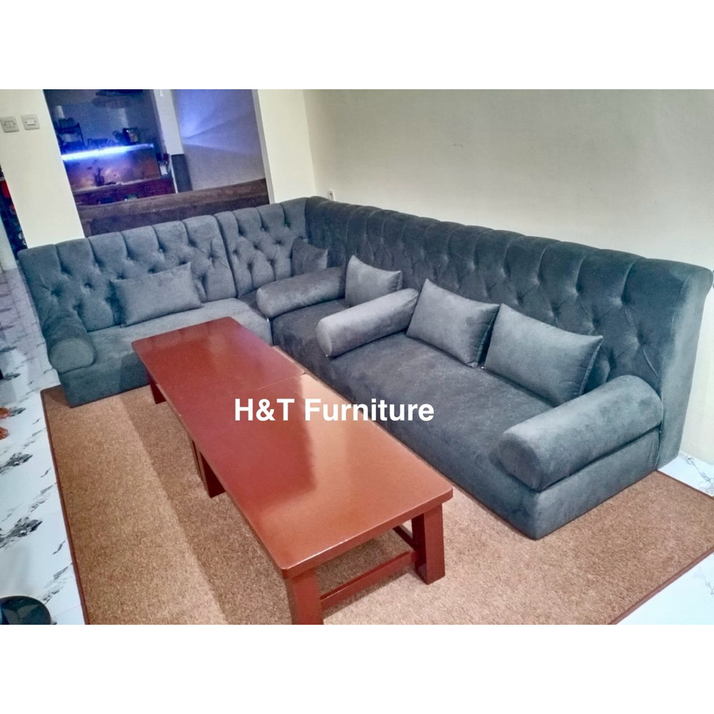 Sofa Arabian Modern Minimalis Sofa ruang tamu Arab custom