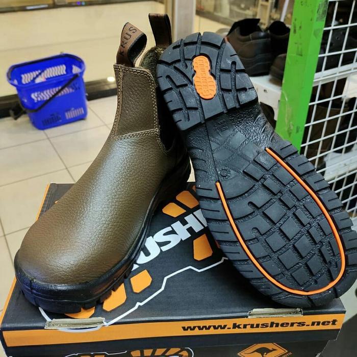 KRUSHER Nevada Brown Sepatu Safety Sepatu Krushers Nevada Black Original