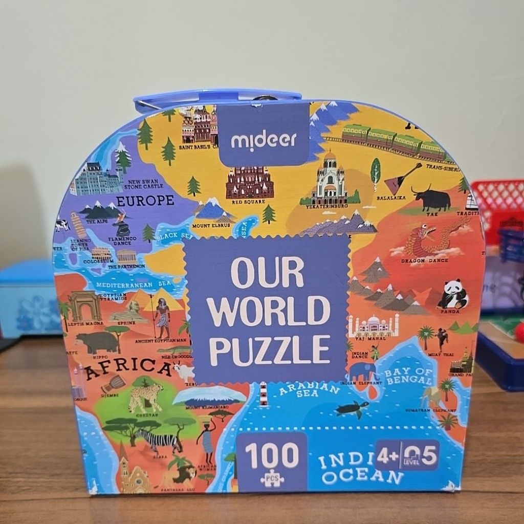 Mideer puzzle our world (preloved)