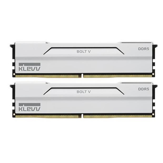 KLEVV BOLT V Pure White DDR5 PC48000 6000MHz 32GB (2x16GB) CL30 / RAM 32GB