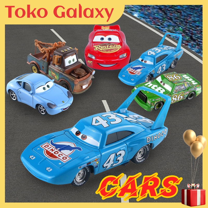 Mobil Mainan Besar Pixar Cars Mcqueen – Bahan Metal Paduan Mobilan Anak Cowok Laki-Laki