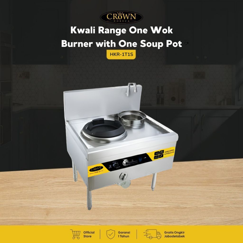 Gas Kwali Range 1Tungku 1Soup Ring