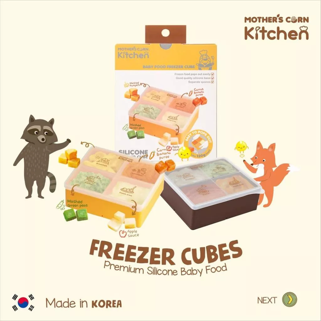 Mothers Corn Baby Cube Freezer Cube