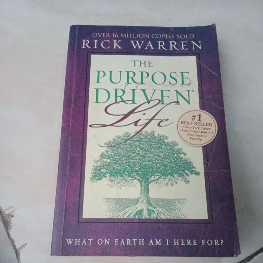 buku the purpose driven life - Rick Warren