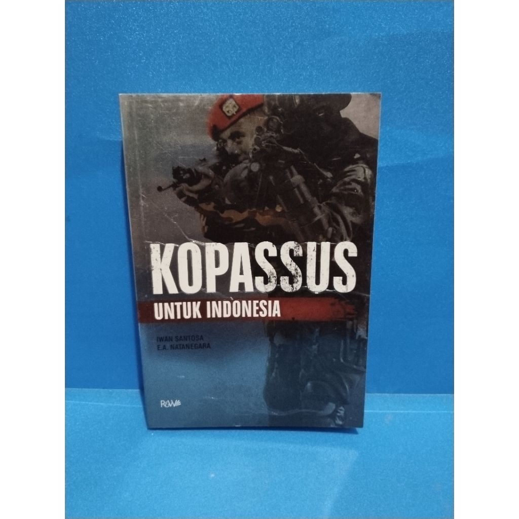 Buku original KOPASSUS UNTUK INDONESIA by Iwan