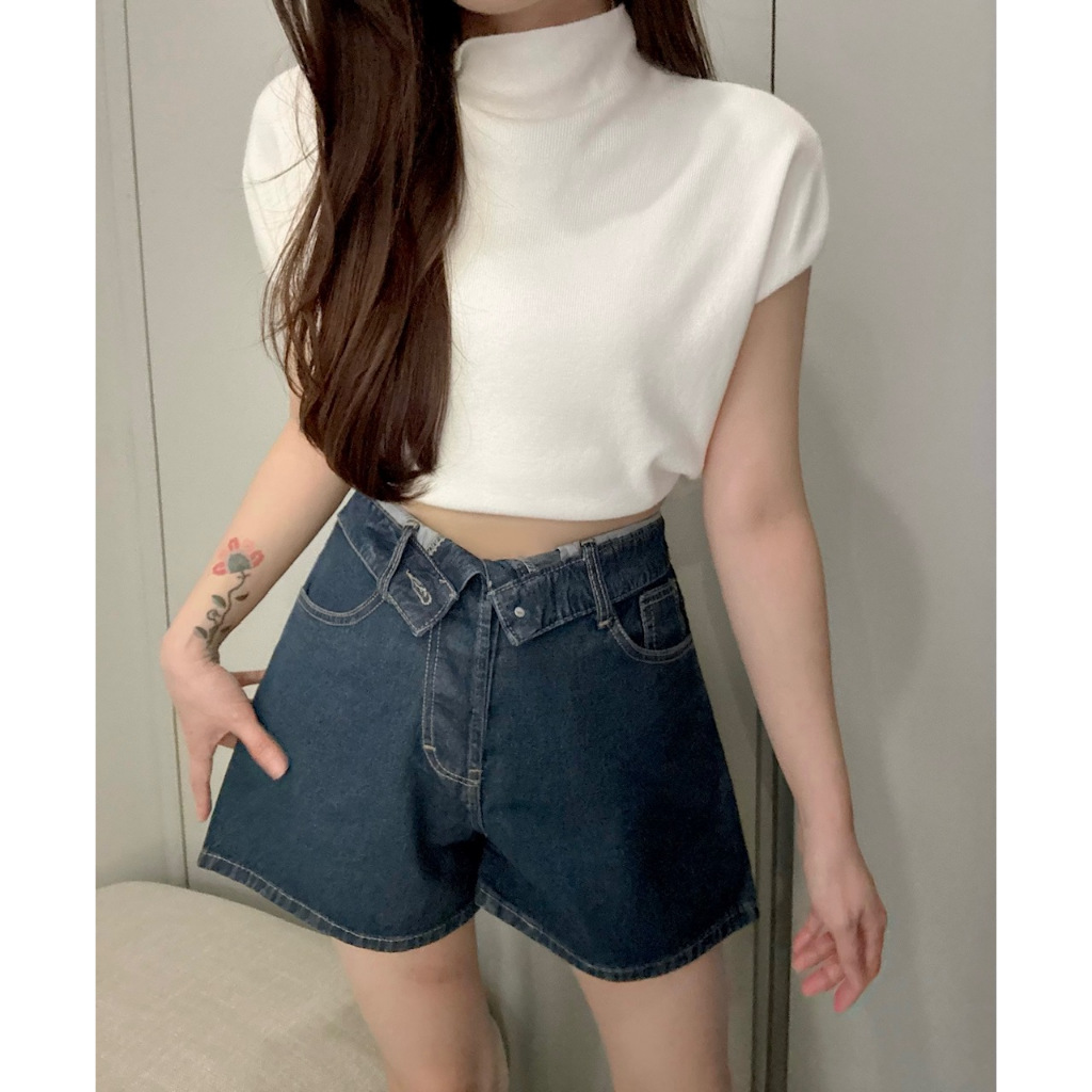 Ndudshop - Denim shorts (Kode: 5439) – Bawahan Wanita – Celana Pendek Wanita – Celana Jeans Wanita –