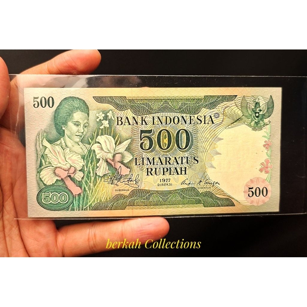 500 rupiah ibu konde tahun 1977