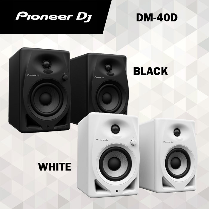 Pioneer DJ DM-40D Desktop Monitor System Active Speaker 4 Inch Studio Monitor Speaker Aktif - audiop
