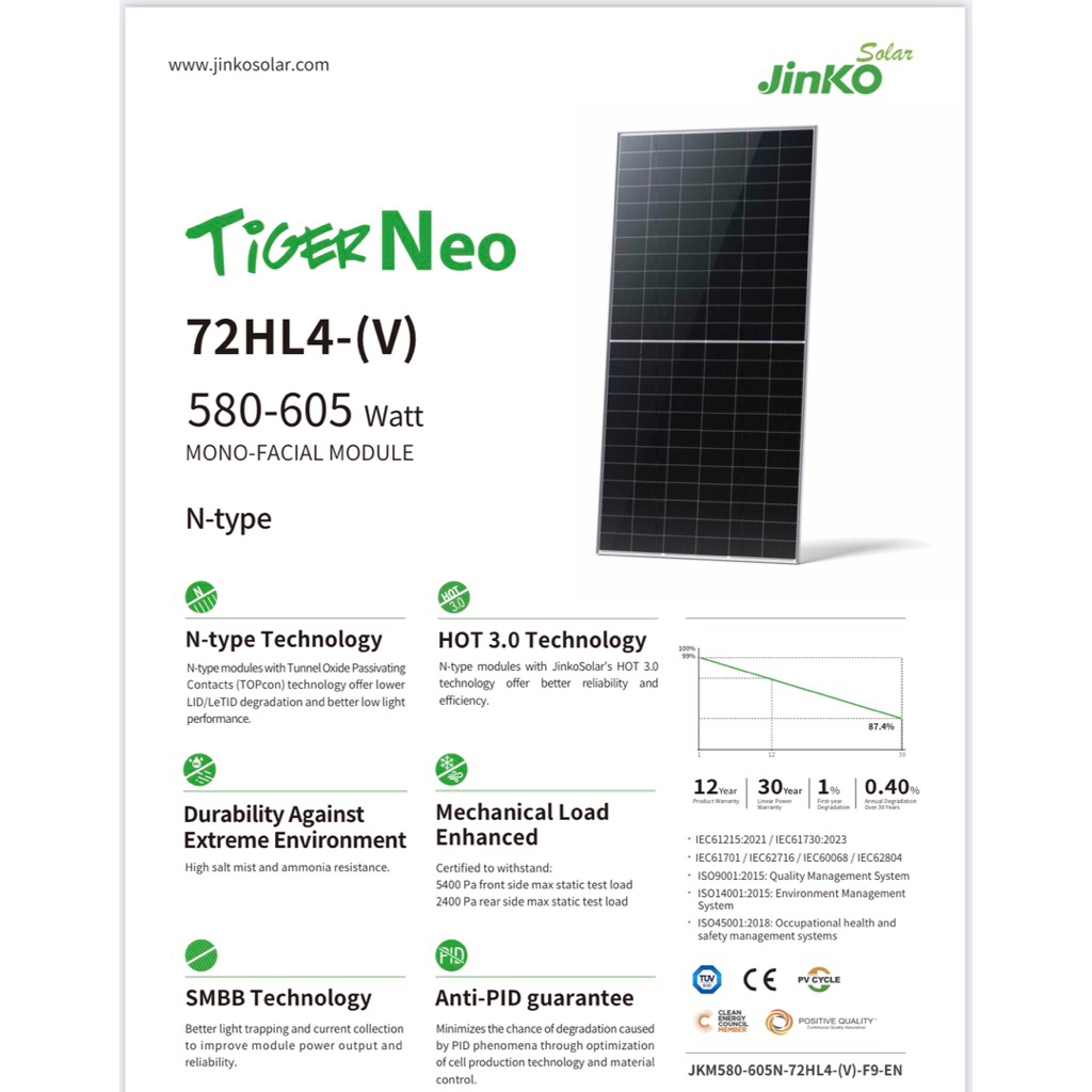 Solar Panel Surya Solarcell Solar 590WP Mono Solar 590wp monocrystalline + Packing Kayu