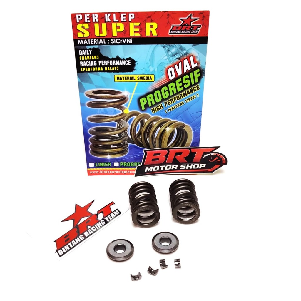 PER KLEP PROGRESIF Per Klep BRT TIGER MEGAPRO Lama Old GL PRO CB 100 HEAD BRT