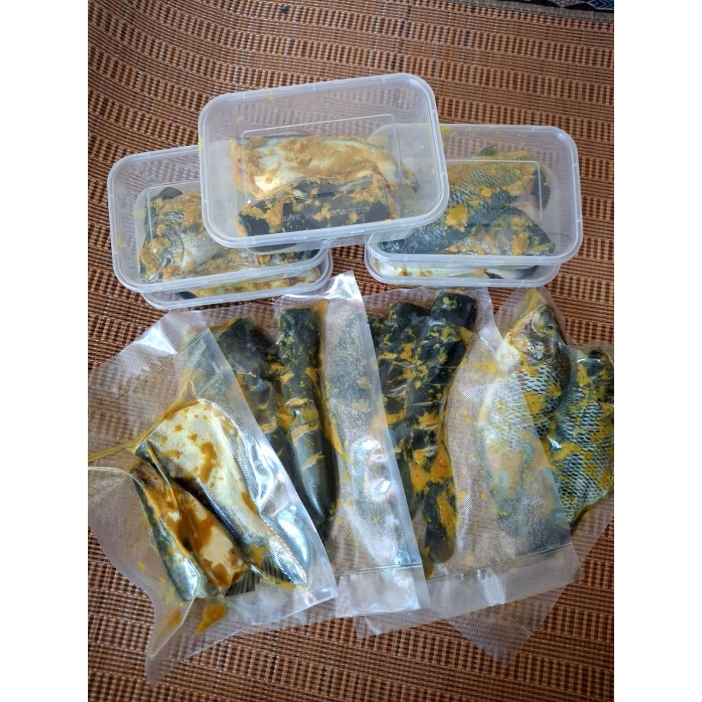 Ikan Lele Patin Nila Marinasi Bumbu Kuning Siap Goreng/Pepes/Bakar