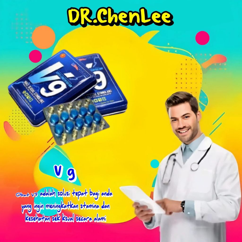 V9 ASLI ORIGINAL OBAT KUAT PRIA DEWASA TAHAN LAMA