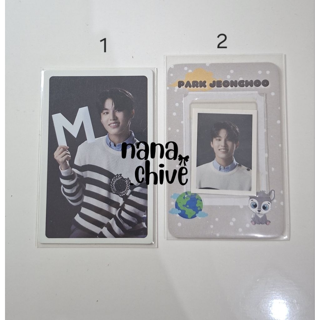 Photocard / ID Photo Jeongwoo TREASURE TEUDAY 1ST Private Stage