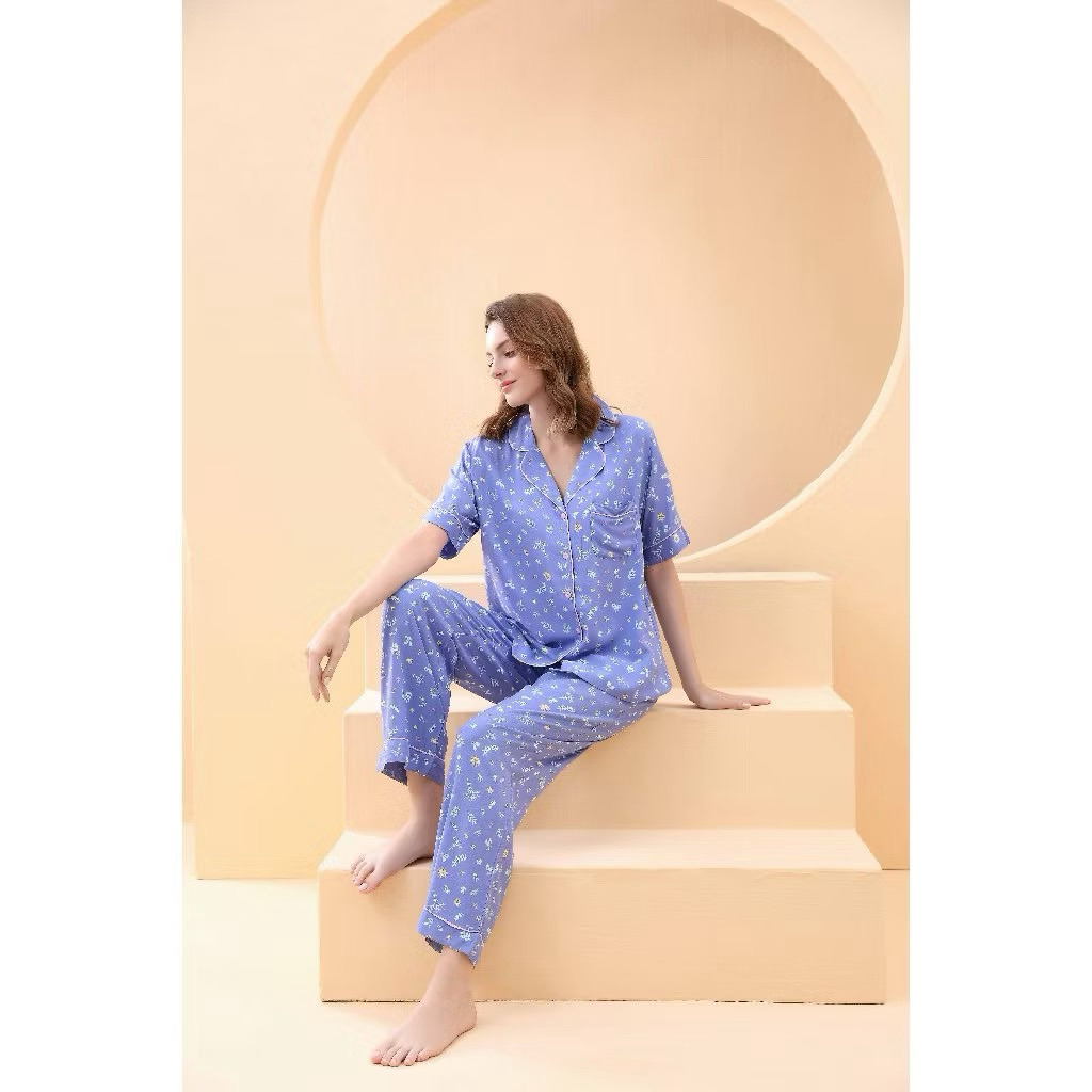 Baju tidur sorella warna skin colour size L