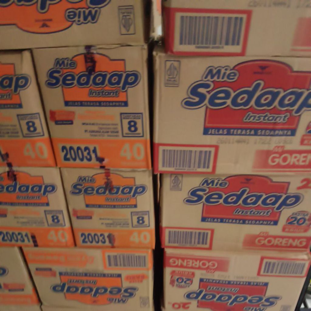 Mie Sedaap sedap 1 karton/dus
