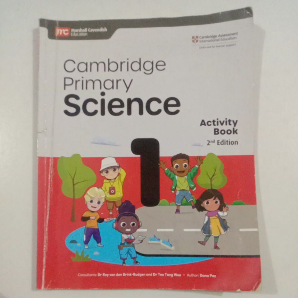 Cambridge Primary Science 1 Activity Book 2nd Edition ( Original ) #Marshall Cavendish
