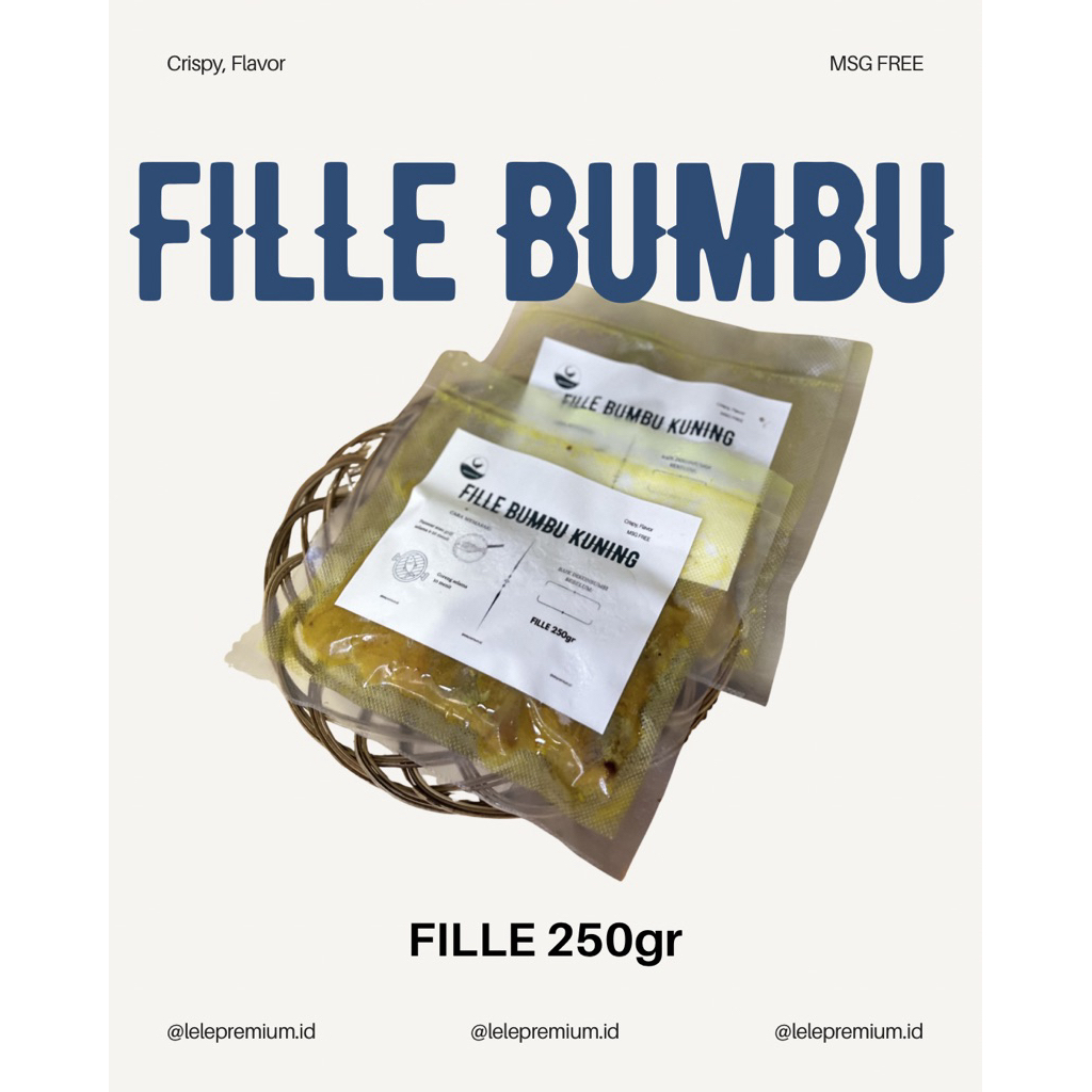 Fille Bumbu (Fillet Lele Bumbu Kuning)
