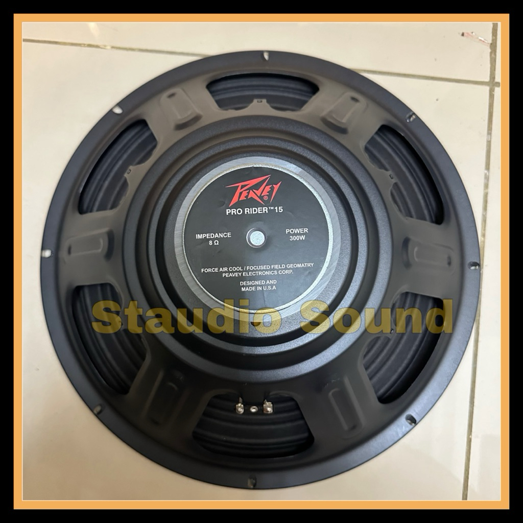 Speaker Komponen Peavey Prorider 15 inch 300 watt Speaker Componen Peavey Pro Rider 15 inch Bagus ( 