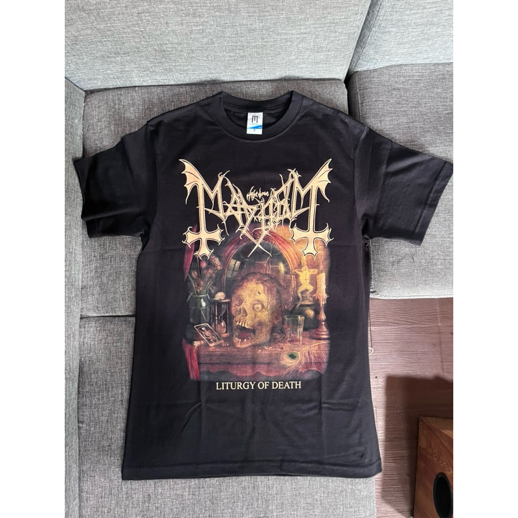 TSHIRT-MAYHEM LITURGY/kaos band