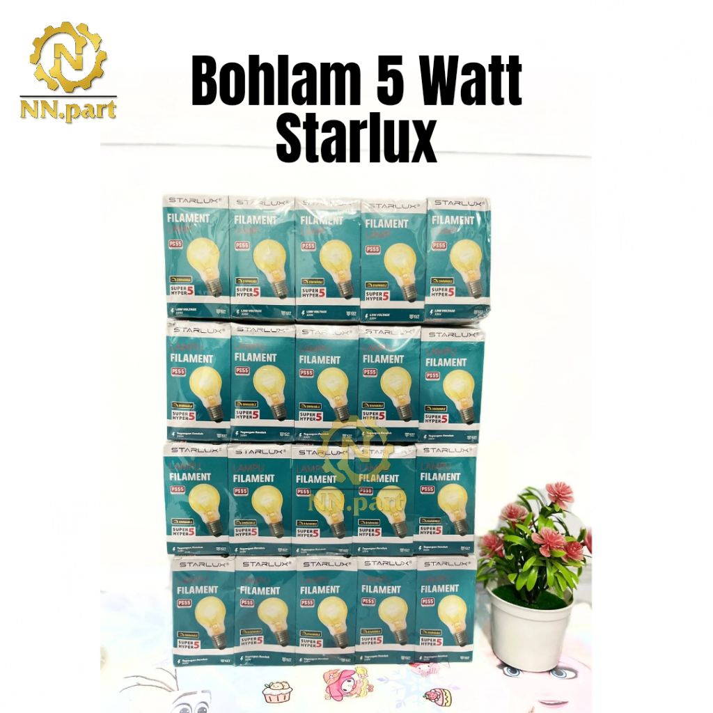 Bohlam 5 Watt Starlux, Lampu Ayam Lampu Kuning
