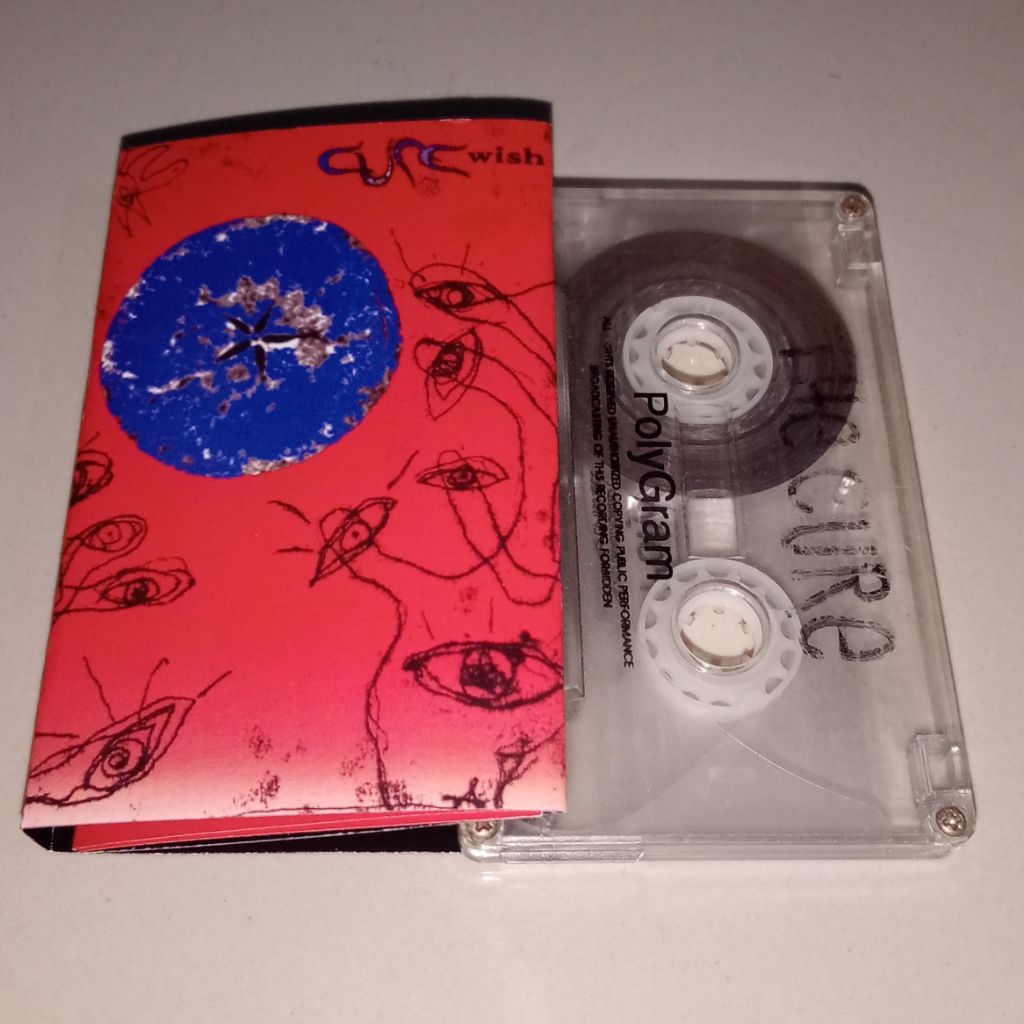 Kaset The Cure - Wish (COVER REPRO ISI ORI)