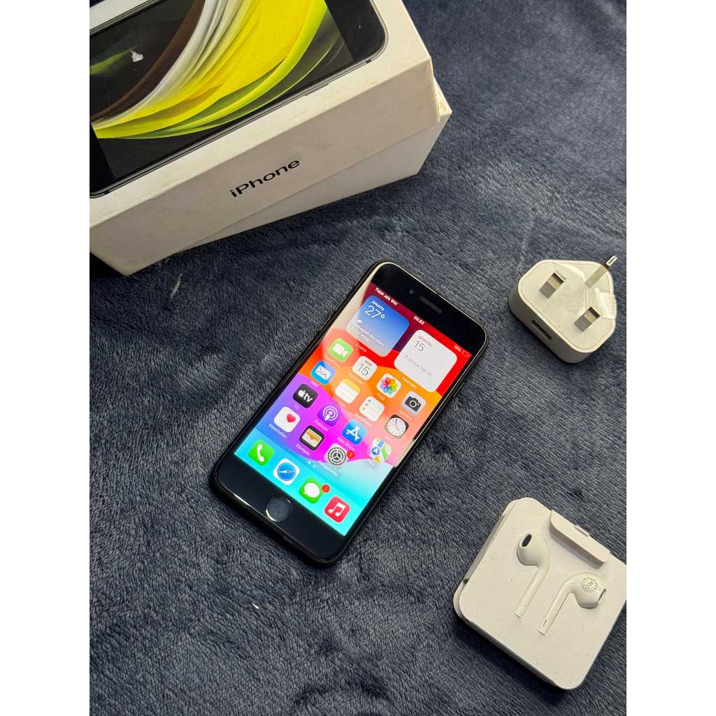 iPhone SE 2020 64GB iBox Resmi Garansi Indonesia Siap Pakai