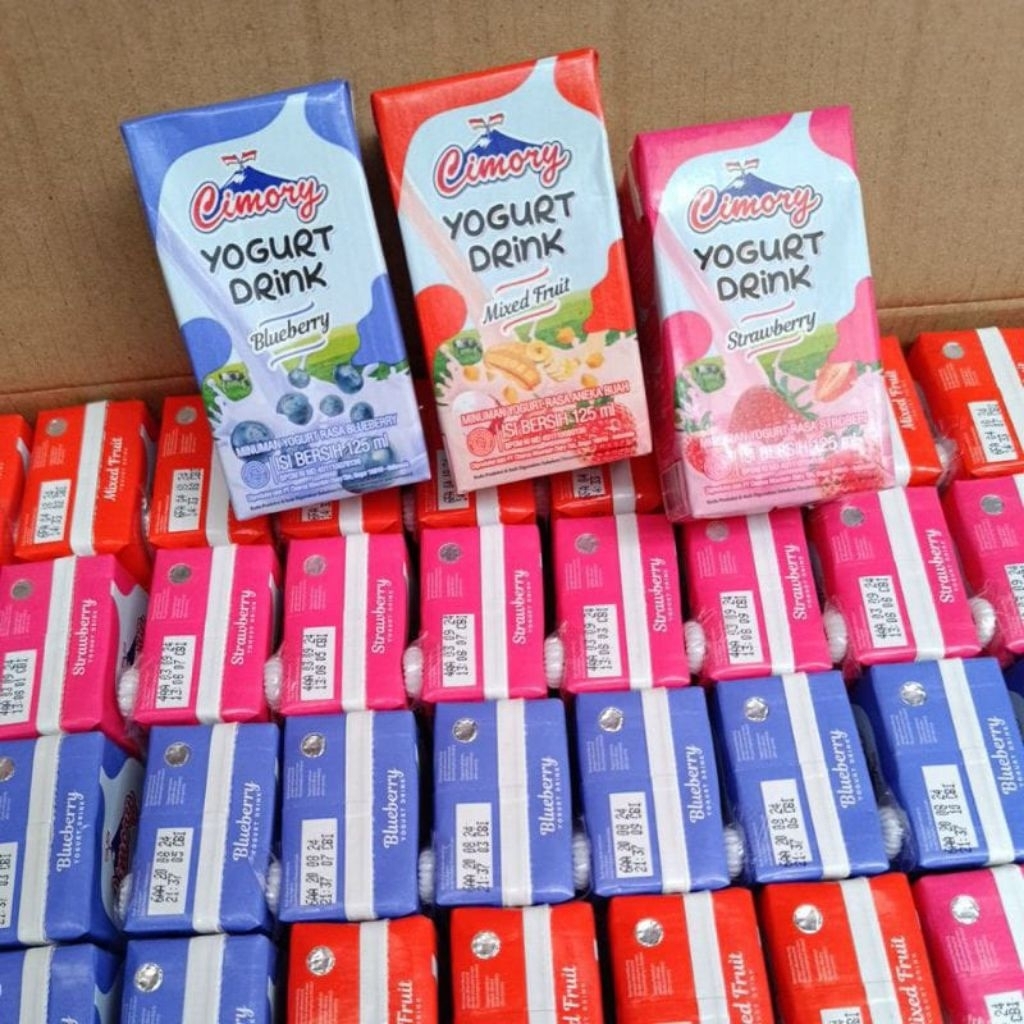 Paket isi 1 Dus Cimory Yoghurt Drink 125ml