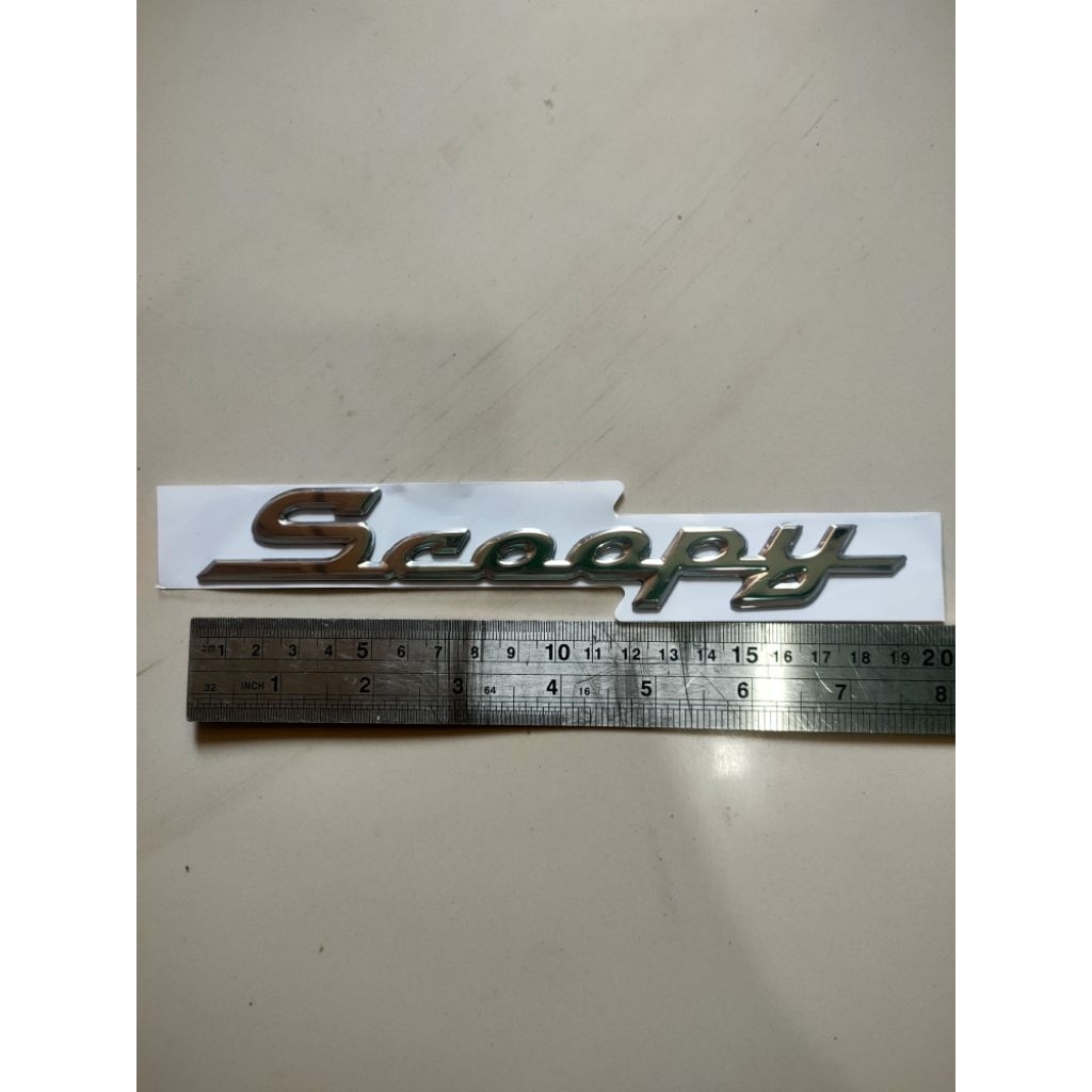 emblem logo timbul original Scoopy 2014 2015 2016 original