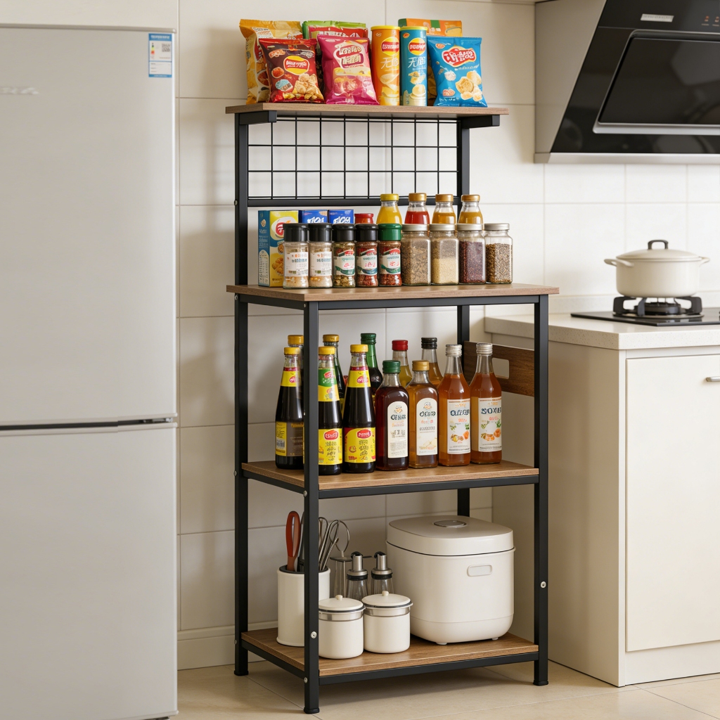 Sakula lemari dapur minimalis/Rak Oven/Rak Microwave/Rak Oven Microwave/Rak Oven Microwave/Rak Bumbu