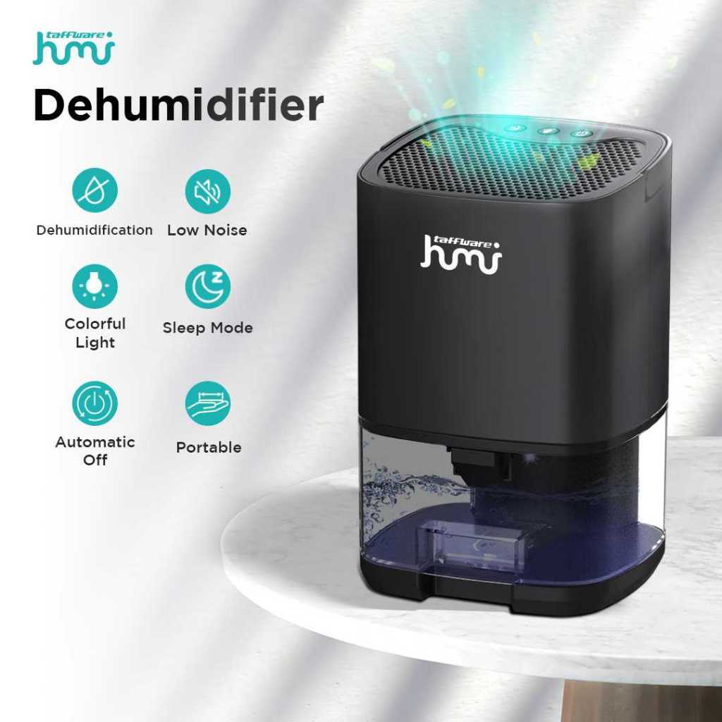 Dehumidifier 2 in 1 Moisture Absorber Anion Purification 1 L - H2102
